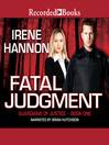 Cover image for Fatal Judgment